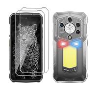 LYZXMY Coque pour Ulefone Armor 29 Ultra(6.67") Transparent Housse + 2 x Verre trempé Protection écran, Souple Silicone Étui Protection Bumper TPU Téléphone Case Cover