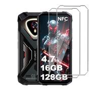 LYZXMY Lot de 2 Films de Protection D'écran en Verre Trempé pour Cubot Kingkong Mini 4 Dureté 9H,sans Bulles Anti-Rayures,Verre Trempé Protection écran Protecteur Film D'écran en Vitre.é