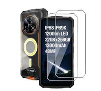 LYZXMY Lot de 2 Films de Protection D'écran en Verre Trempé pour Doogee Fire 7 Pro Dureté 9H,sans Bulles Anti-Rayures,Verre Trempé Protection écran Protecteur Film D'écran en Vitre.é