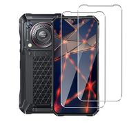 LYZXMY Lot de 2 Films de Protection d'écran en Verre trempé pour Oukitel WP33 Pro(6.6") Dureté 9H,sans Bulles Anti-Rayures,Verre Trempé Protection écran Protecteur Film d'écran en Vitre.
