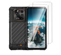 LYZXMY Lot de 2 Films de Protection D'écran en Verre Trempé pour Ulefone RugOne Xever 7 Dureté 9H,sans Bulles Anti-Rayures,Verre Trempé Protection écran Protecteur Film D'écran en Vitre.é