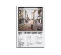 LYZYYW Oasis What's The Story Morning GloryCanvas Art Album Poster Hip-hop Artiste Peinture à l'huile Peinture à l'huile Décoration de maison Adolescent Bureau 30 x 45 cm Sans cadre Style 29