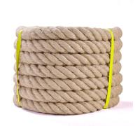 LZ.MZXU Corde de Jute 26mm x 20M Ficelle Jute Naturel Ficelles de Jardin Corde Corde Chanvre pour l'artisanat Jardinage Décoration Créatifs DIY l'emballage Cadeau