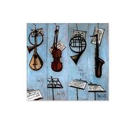 LZ6J8C9 Bernard Buffet Affiche-Tableau Bernard Buffet-Poster Bernard Buffet-paravent-les-instruments-Expressionnisme Abstrait Tableau Pour Home Wall Decor Photo 70x70cm(28x28in) Frameless