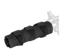 LZAQHMT 4/5/6/7/9 Pouces Housse Tactique for Silencieux Airsoft - Manchon Protection Thermique Anti-brûlure Utilisation Décorative Étui Protection for Silencieux for Équipement Tir(BK,7in)