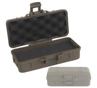LZAQHMT Boîte De Rangement pour Équipement Tactique Étui Rigide Étanche - Boîte Protection Multifonctionnelle Et Polyvalente pour Lampe Torche, Montre, Boussole Et Équipement(CB,15.2 * 6.3cm)