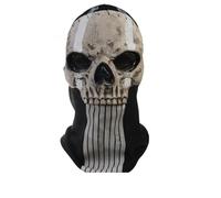 LZAQHMT Cagoule Squelette Coupe-Vent - Masque De Ski Masque Tête De Mort Imprimé en 3D pour Halloween Et Cosplay Cache-Visage Intégral Respirant pour Le Ski, Le Vélo Et Les Sports De Plein Air(A)