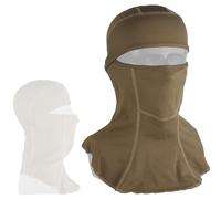 LZAQHMT Cagoule Tactique Intégrale en Maille - Taille M/L Cache-Visage Respirant pour Airsoft, Chasse Et Activités De Plein Air(Coyote Brown,L)