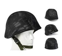 LZAQHMT Casque Tactique M88 avec Housse en Tissu Ajustable pour Une Taille Universelle pour Paintball, Airsoft, Chasse Et Équipement De Combat en Extérieur(H)
