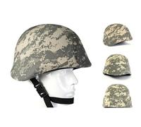 LZAQHMT Casque Tactique M88 avec Housse en Tissu Ajustable pour Une Taille Universelle pour Paintball, Airsoft, Chasse Et Équipement De Combat en Extérieur(F)