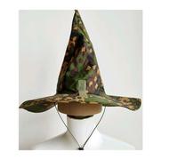 LZAQHMT Chapeau Boonie Magique de Camouflage Tactique, Chapeau de Soleil Airsoft à Larges Bords for Hommes, équipement de Cosplay d'halloween for Sports de Plein air(C)