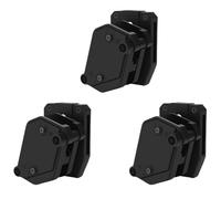 LZAQHMT Étui Porte-Chargeur pour Tir Compétition Porte-Chargeur Rapide Multi-Angles pour Pistolet 9 Mm Équipement Tir Extérieur Rotatif(BK)