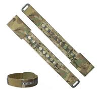 LZAQHMT FCPC V5 Ceinture Ventrale Élastique À Dégagement Rapide pour Porte-plaques - Sangle Molle Taille M/L Sangle pour Gilet Tactique Équipement Airsoft, Chasse, CS, Cosplay(MC,L)