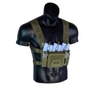 LZAQHMT Gilet Tactique Discret Et Furtif - Porte-chargeurs Modulaire Gilet Compact pour Port Discret À Porter sous Une Veste, Équipement Prêt pour La Mission(RG)