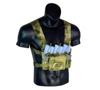 LZAQHMT Gilet Tactique Discret Et Furtif - Porte-chargeurs Modulaire Gilet Compact pour Port Discret À Porter sous Une Veste, Équipement Prêt pour La Mission(AFG)