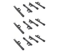 LZAQHMT Lot de 12 Bras De Rechange pour Arceau De Casque pour Casques Tactiques - Kit De Mise À Niveau avec Manchons Antidérapants en Caoutchouc pour Casques Antibruit