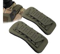 LZAQHMT Lot de 2 Coussinets d'Épaule Gilet, Maille Respirante Antidérapante | Coussinets de Sangle en Maille Douce for Gilets MOLLE, Compatibles CPC, JPC et XPC, Équipement Tactique