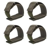 LZAQHMT Lot De 4 Bande De Maintien Magnétique pour Sangle Fixation Rapide pour Sangle avec Double Aimant pour Le Rangement des Sangles Organisateur De Sangle Tactique De 2,5 Cm(RG)