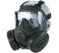LZAQHMT Masque À Gaz Factice Intégral en Forme De Crâne pour Airsoft - Lunettes De Protection pour Costume d'halloween Et Cosplay Aucune Protection Réelle Contre Les Gaz(OD-TRN)