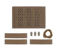 LZAQHMT Panneau D'insertion Plateau Médical Tactique, Panneau Stockage Modulaire pour Équipements Médicaux avec Sangles Élastiques Sac Intérieur Rangement pour Camping Chasse Plein Air(CB)