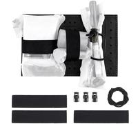 LZAQHMT Panneau D'insertion Plateau Médical Tactique, Panneau Stockage Modulaire pour Équipements Médicaux avec Sangles Élastiques Sac Intérieur Rangement pour Camping Chasse Plein Air(BK)