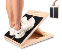 LZAQHMT Planche Inclinée Bois Réglable pour Étirements des Mollets Planche Inclinée Pliable Et Portable - Balai Fitness pour Exercices Squat Et Kinésithérapie
