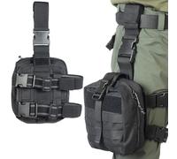 LZAQHMT Pochette De Cuisse Pochette De Premiers Secours Tactique À Ouverture Facile pour Secouristes - Nylon 1000D Sac Utilitaire De Premiers Secours Militaire Grande Capacité