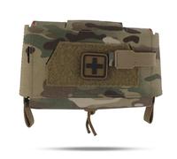 LZAQHMT Pochette Molle Compacte pour Traumatismes - Écartement Rapide Pochette Médicale IFAK pour Gilet Tactique De Combat Airsoft(MC)