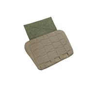 LZAQHMT Pochette Porte-plaques sous Gilet Tactique - Fixation Molle Bidirectionnelle Modulaire Équipement Tactique pour Airsoft, Chasse, Tir Et Combat sur Le Terrain(RG)