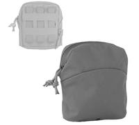 LZAQHMT Pochette Tactique Universelle Multifonctionnelle 6 X 5 Pouces Porte-Chargeur Molle pour Ceinture Pochette Polyvalente pour Accessoires Tactiques Chasse(Wolf Grey)