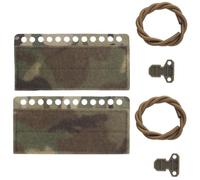 LZAQHMT Pochette Tactique Universelle pour Plaque Balistique avec Cordon Élastique Léger Dégagement Rapide Organisateur Rangement Tactique Compact pour Chasse, L'airsoft Et L'entraînement(CP)