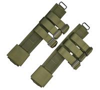 LZAQHMT Porte-Outils Tactique Molle Adaptateur pour Étui Couteau Fixation Molle Universelle pour Sac Gilet Tactiques(OD)