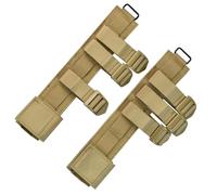 LZAQHMT Porte-Outils Tactique Molle Adaptateur pour Étui Couteau Fixation Molle Universelle pour Sac Gilet Tactiques(CB)