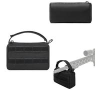 LZAQHMT Pré-rempli Sacs De Repos De Tir - Sacs De Sable De Support Avant Et Arrière pour Le Repos du Banc De Tir, Tir Et Chasse en Plein Air(Matte Black)