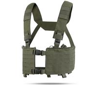 LZAQHMT Système De Dégagement Rapide pour Gilet Tactique - Compatibilité Universelle pour Porte-chargeurs Molle, Pochettes Radio Et Sacoches - pour Gilet Tactique De Chasse Et D'airsoft(Ranger Green)