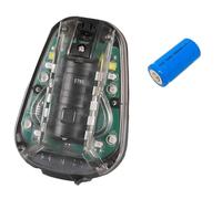 LZAQHMT Tactical Helmet Light, 4 Modes Visible LED IR Constant-on/Strobe, Waterproof Lamp Survival Signal Light for Outdoor Sports Survival Gear