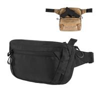 LZAQHMT Tactique Port D'arme Dissimulé Sac Banane Port D'arme Dissimulé Sac Ceinture Avec Ceinture Ajustable Étui Universel Pour Pistolet Sac Banane Quotidien(BK)