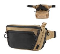 LZAQHMT Tactique Port D'arme Dissimulé Sac Banane Port D'arme Dissimulé Sac Ceinture Avec Ceinture Ajustable Étui Universel Pour Pistolet Sac Banane Quotidien(TAN)