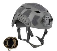 LZAQHMT Version Simplifiée Ops-Core SF Super High Cut Casque Tactique - Équipement De Protection Rapide pour Airsoft Et Paintball pour Le Cyclisme en Extérieur(WG)