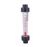 LZB-15(D) Rotamètre débitmètre d'eau Matériau verre, acier inoxydable, plastique, débitmètre de pipeline transparent, jauge de débit de liquide (5-50 ml/H)