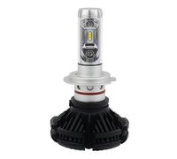 Lzcat extrêmement lumineux phares LED X3 Série LED Ampoules de phare 9006 HB4 kit de conversion avec 2 pcs d'ampoules LED 50 W 6000lm LED Super Chips Faisceau Unique