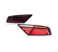 LzDDD Feux arrières Auto pour Audi A7 2011 2012 2013 2014 2015 2016 2017 2018 Feu Arrière Extérieur Intérieur Clignotant Feu Freinage Voyant D'avertissement Feu Arrière Voiture.