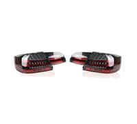 LzDDD Feux arrières Auto pour BMW M3 E92 330i 335i 2006-2013 Feu Arrière Extérieur Intérieur Clignotant Feu Freinage Voyant D'avertissement Feu Arrière Voiture.,Smoke