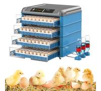 LZDOYY Incubateur Automatique pour volailles avec Rotation et humidité automatiques, contrôle de la température et Plateau réglables, couveuse pour Poules, Canards, oies et Oiseaux 400
