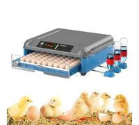 LZDOYY Incubateur Automatique pour volailles avec Rotation et humidité automatiques, contrôle de la température et Plateau réglables, couveuse pour Poules, Canards, oies et Oiseaux 100