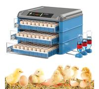 LZDOYY Incubateur Automatique pour volailles avec Rotation et humidité automatiques, contrôle de la température et Plateau réglables, couveuse pour Poules, Canards, oies et Oiseaux 300