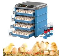 LZDOYY Incubateur Automatique pour volailles avec Rotation et humidité automatiques, contrôle de la température et Plateau réglables, couveuse pour Poules, Canards, oies et Oiseaux 256