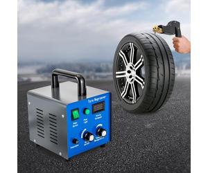 LZDOYY Machine de rainurage de pneus 450 W, Outil de rainurage de pneus de Camion, Coupe-rainurage Tout-Terrain avec 20 Lames, Machine chauffante de rainurage de pneus en Fer