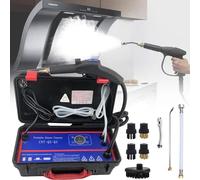 LZDOYY Nettoyeur à Vapeur Haute Pression, 1700 W/3500 W, Machine de Nettoyage Portable Haute température pour Moteur, sans réservoir et Robuste pour Usage Domestique, Graisse de Cuisine,220V-3500W