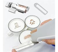 LZDOYY Portable Food Coffee Printer Print Pen, Replace for Handheld Food Print Pen, DIY Print Pen, Print Pen for Food, Connected Bluetooth 4.2,Black